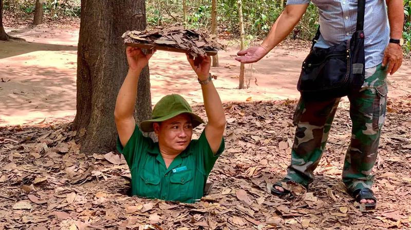 Route photo saigon-cu-chi-tunnels