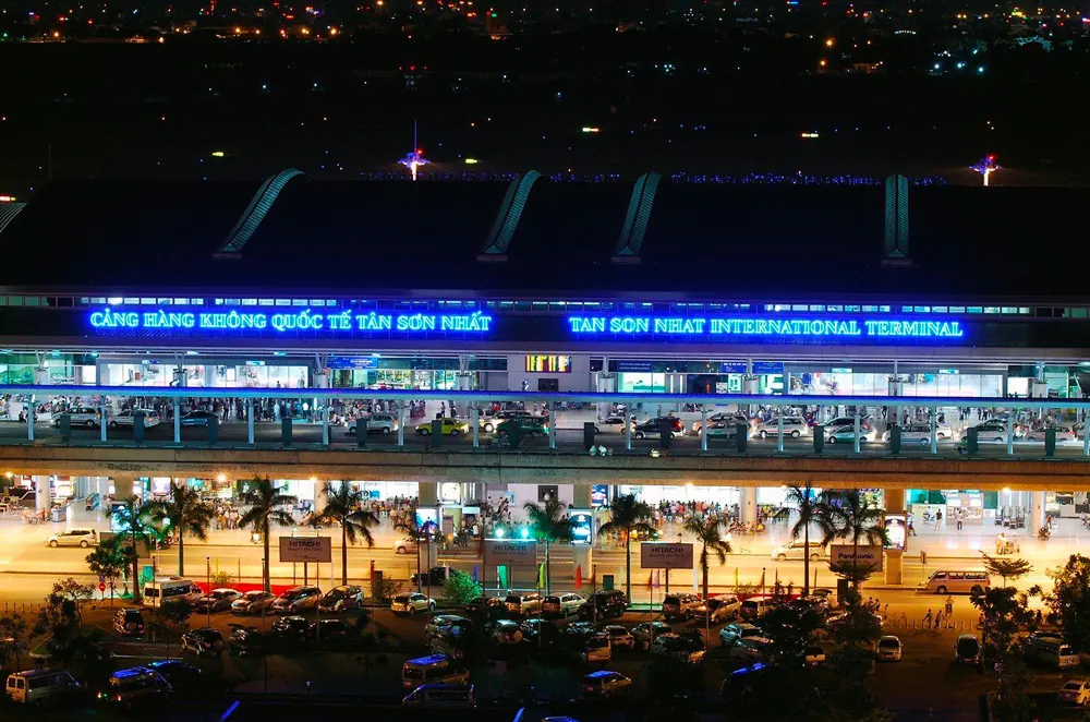 Route photo than-son-nhat-aeroport-saigon